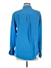 Equipment Blue Long Sleeve Button-Down Shirt Size M - photo 2
