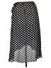 Green Envelope Polka Dots Black Casual Skirt Size XL - photo 2