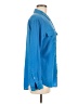 Equipment Blue Long Sleeve Button-Down Shirt Size M - photo 4