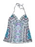 Nanette Lepore Paisley Blue Swimsuit Top Size S - photo 1