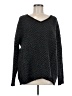 Lilith Chevron-herringbone Black Pullover Sweater Size Med - Lg - photo 1