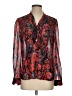W118 by Walter Baker 100% Polyester Red Long Sleeve Blouse Size S - photo 1
