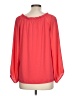 Ann Taylor Red 3/4 Sleeve Blouse Size L - photo 2