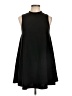 Assorted Brands Solid Black Casual Dress Size L - photo 1