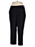 Lane Bryant Solid Black Active Pants Size 18 - photo 1
