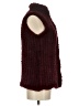 Aqua 100% Polyester Burgundy Sweater Vest Size XS - photo 4