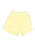 Strut This 100% Cotton Solid Yellow Shorts Size S - photo 1