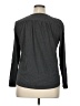 Basic Editions Gray Long Sleeve Henley Size XL - photo 2