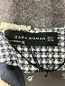 Zara Tweed Blue Gray Coat Size M - photo 6