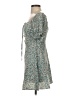 Shein Floral Teal Casual Dress Size 2 - photo 5