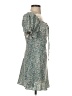 Shein Floral Teal Casual Dress Size 2 - photo 4