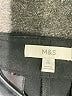 M&S Solid Black Dress Pants Size 12L - photo 7