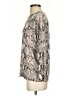Etoile Animal Print Silver Pullover Sweater Size S - photo 5