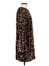 H&M Animal Print Brown Cocktail Dress Size S - photo 4