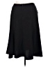 JM Collection Solid Black Casual Skirt Size 14 (petite) - photo 2