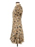 Shein Paisley Tan Casual Dress Size 6 - photo 5