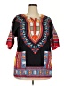 Unbranded 100% Cotton Black Short Sleeve Blouse Size 2X (estimated) - photo 1