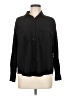 Old Navy Black Long Sleeve Button-Down Shirt Size M - photo 1