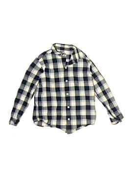 Janie And Jack Long Sleeve Button Down Shirt