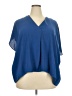 Entro Blue Short Sleeve Blouse Size 3X (estimated) - photo 1