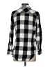 Aeropostale Plaid Gray Long Sleeve Button-Down Shirt Size XS - photo 2