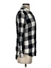 Aeropostale Plaid Gray Long Sleeve Button-Down Shirt Size XS - photo 4