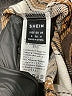 Shein Plaid Gray Coat Size 4 - photo 7