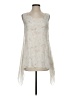 Giusy 100% Silk Ivory Sleeveless Blouse Size S - photo 1