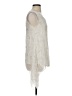 Giusy 100% Silk Ivory Sleeveless Blouse Size S - photo 4