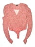 AFRM Pink Long Sleeve Blouse Size L - photo 1