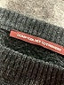 Comptoir des Cotonniers 100% Laine (wool) Chevron-herringbone Black Wool Pullover Sweater Size XXS - photo 7