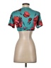 Unbranded Teal Short Sleeve Blouse Size S - photo 2
