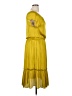 Current Air 100% Polyester Yellow Casual Dress Size XS - photo 4