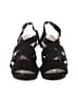 Solanz Black Sandals Size 7 1/2 - photo 2
