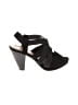 Solanz Black Sandals Size 7 1/2 - photo 1
