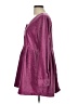 Fiona 100% Polyester Burgundy Long Sleeve Button-Down Shirt Size L - photo 5