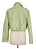 Topshop 100% Polyurethane Green Jacket Size 8 - photo 2