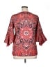 Unbranded Red 3/4 Sleeve Blouse Size XL - photo 2