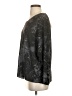 MADE IN ITALY Black Gray Pullover Sweater Size S (estimated) - photo 5