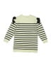 Mayoral Stripes Green Tan Pullover Sweater Size 5 - photo 1