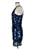 Forever 21 100% Polyester Stars Blue Cocktail Dress Size M - photo 5