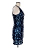 Forever 21 100% Polyester Stars Blue Cocktail Dress Size M - photo 4