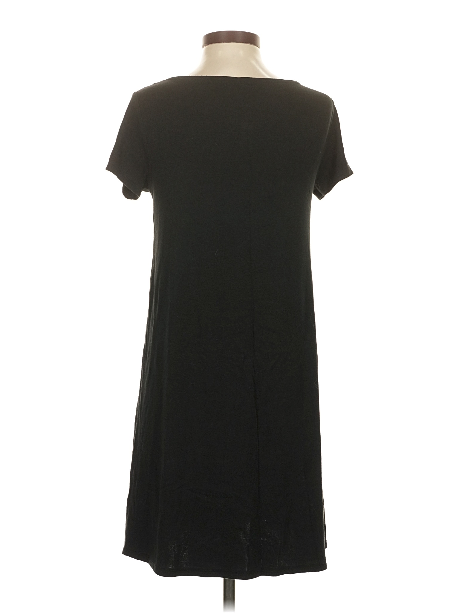 joan vass cotton dress Joan Vass Cobalt Blue Shift Dress w/ Pockets
