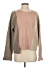 Hem & Thread Color Block Tan Pullover Sweater Size S - photo 1