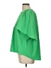 Glam 100% Polyester Green 3/4 Sleeve Blouse Size L - photo 5