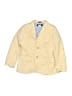 Crewcuts Outlet 100% Cotton Solid Yellow Blazer Size 6 - 7 - photo 1