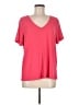LUXE Pink Short Sleeve T-Shirt Size M - photo 1