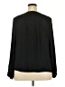 Kohl's 100% Polyester Black Long Sleeve Blouse Size 2X (estimated) - photo 2
