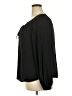 Kohl's 100% Polyester Black Long Sleeve Blouse Size 2X (estimated) - photo 5
