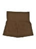 OQQ Solid Brown Khaki Shorts Size M - photo 2